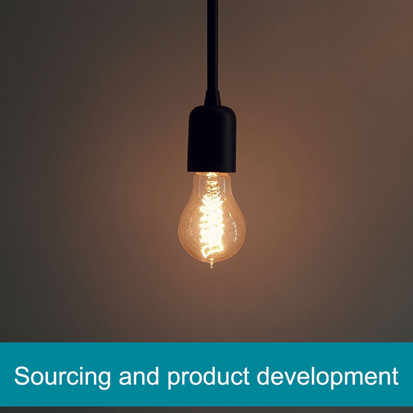 Sourcing and product development